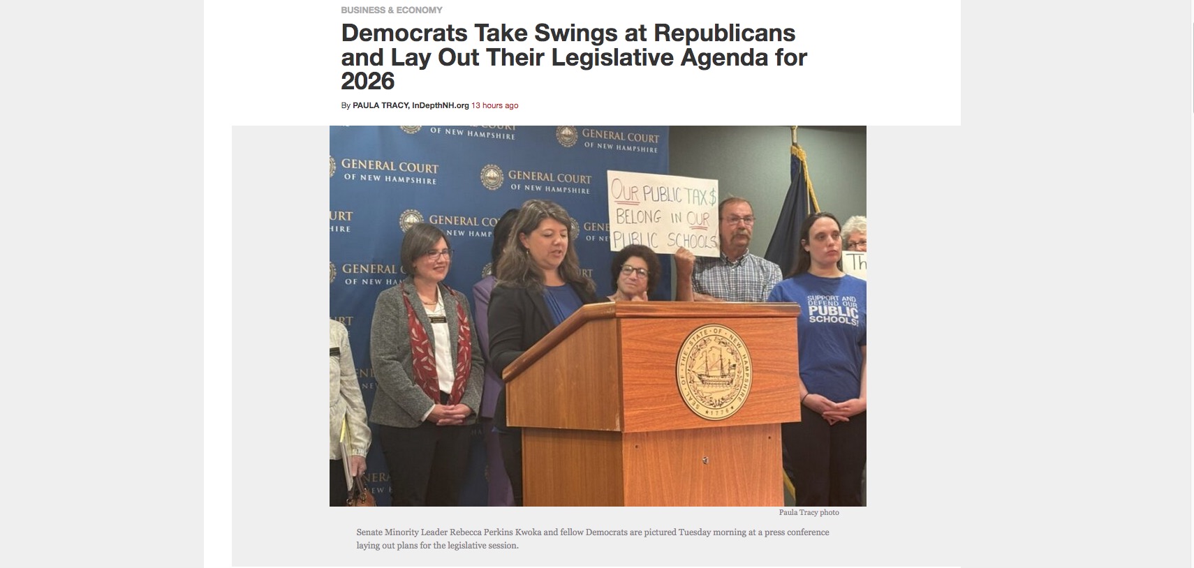 NH Democratic leaders