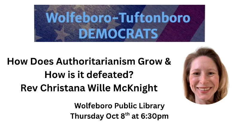 Meeting October 8, 2026, 6:30 pm